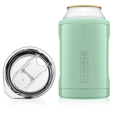 BRUMATE DUO WINE TUMBLER AND INSULATED WINE BOTTLE/COOLER SET AQUA BLUE