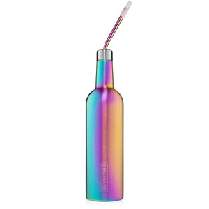 (NEW) INFINITY WINESULATOR STRAW | Rainbow Titanium
