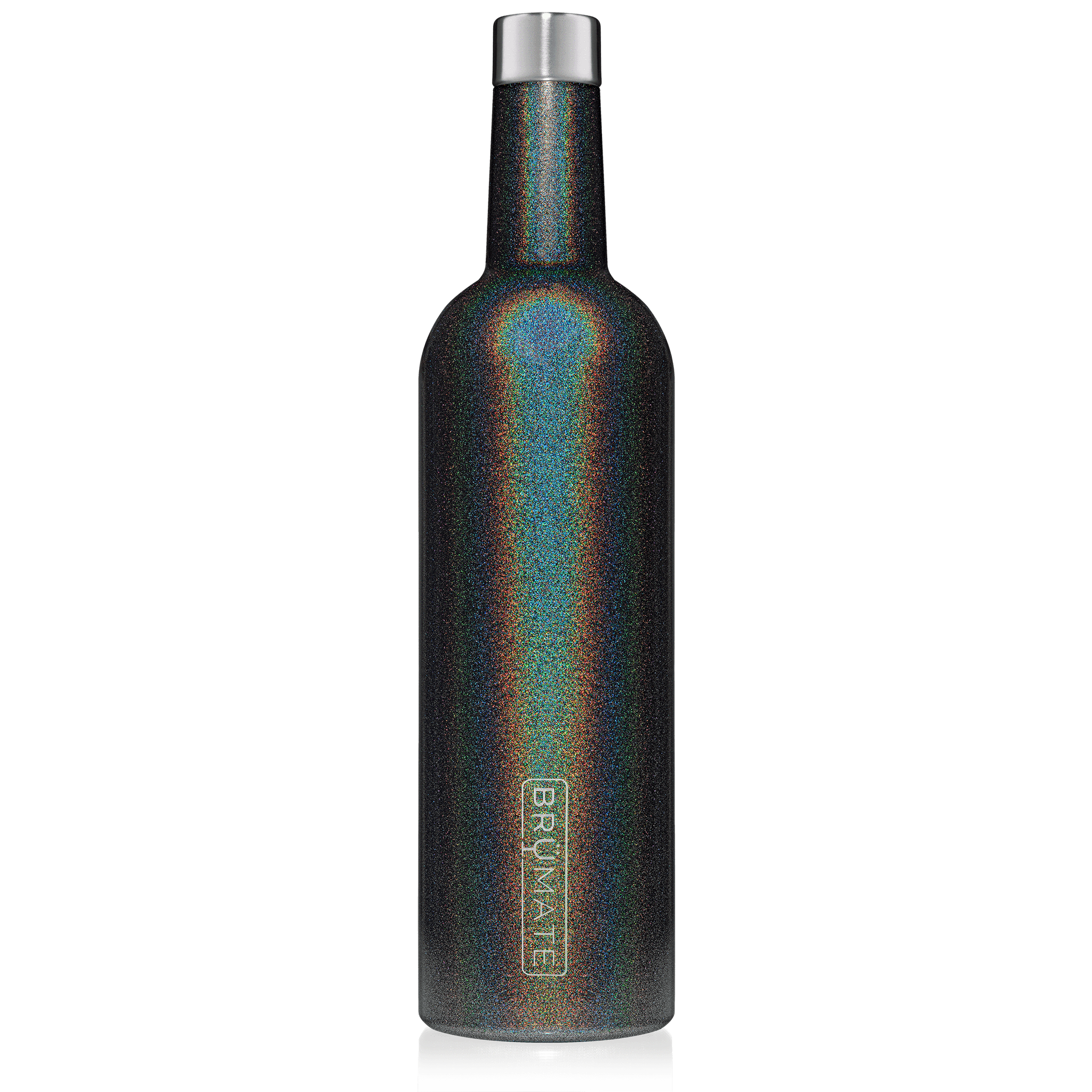 WINESULATOR™ 750ml Wine Canteen | Glitter Charcoal