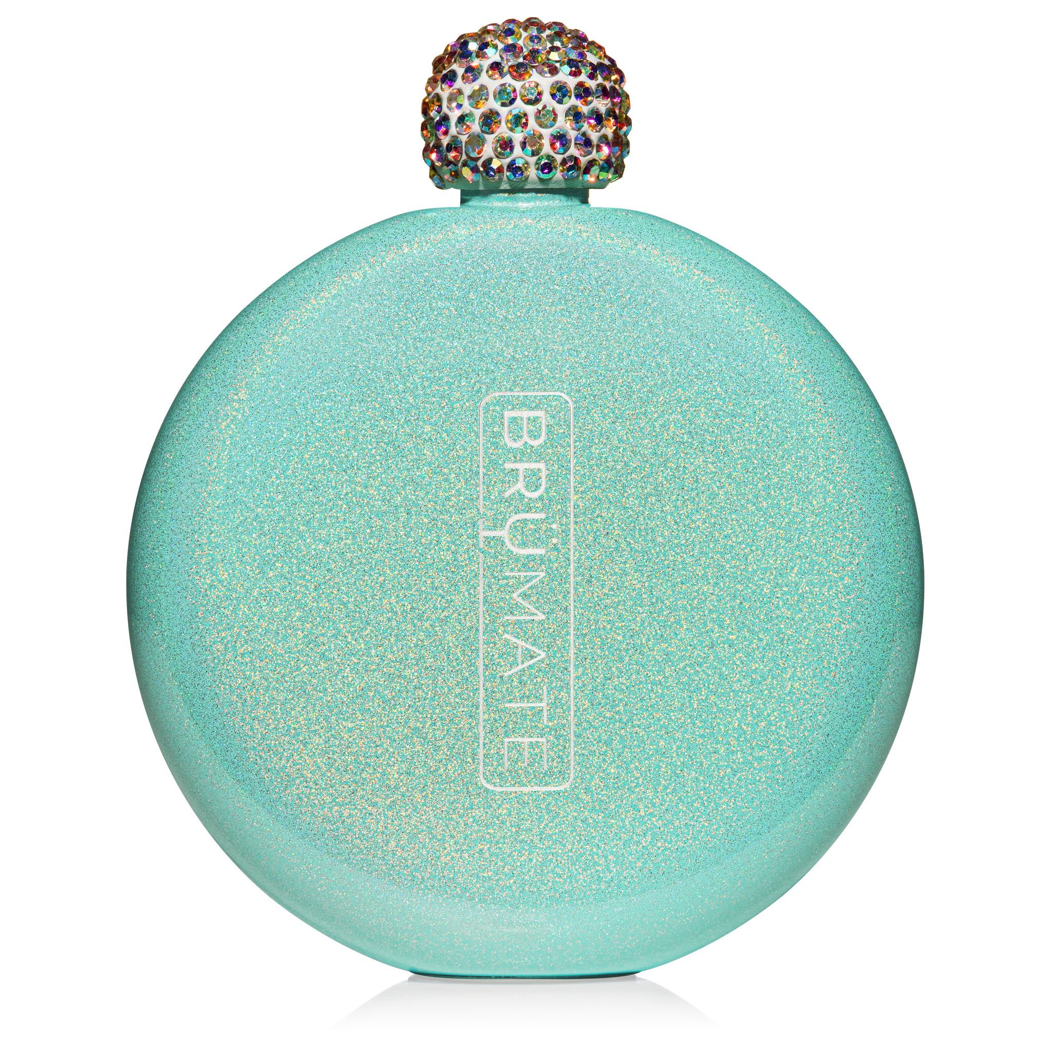 Glitter Flask | Aqua